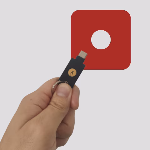 PACScenter is accessible with a passkey